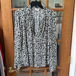 Zadig & Voltaire Tink Crepe Bico Blouse (L)